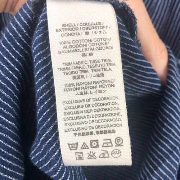 Free People Blue Hearts and Color Tunic Boho Blouse XS - Picture 10 of 11